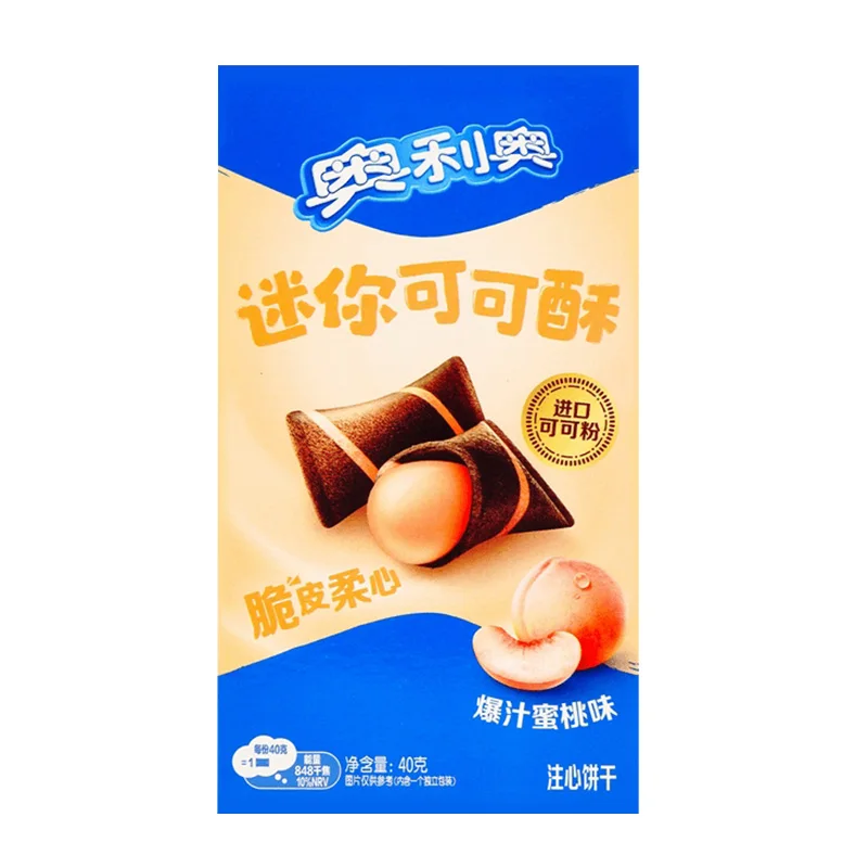 4 упаковки мини-какао-кондитерских изделий Oreo 1,41 унции (40 г)