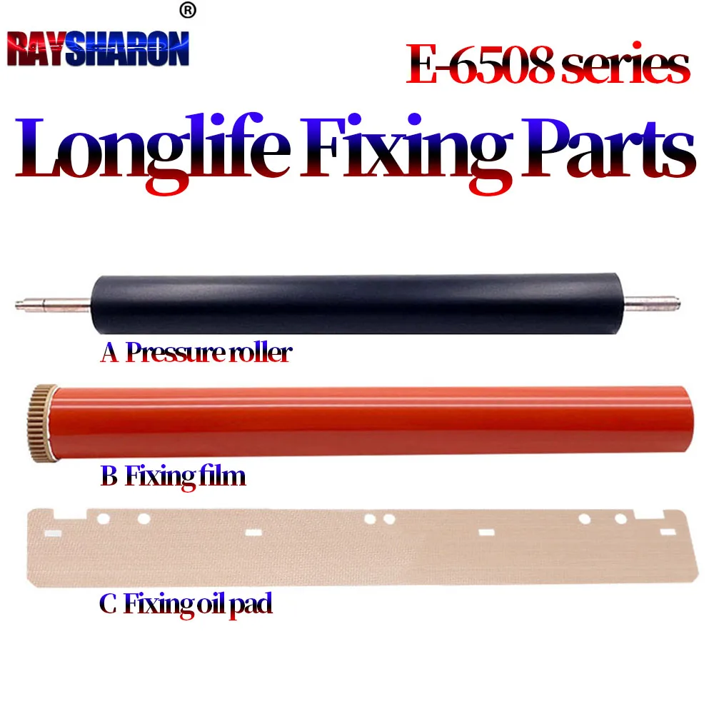 Fixing Film Sleeves Pressure Roller Oil application Pad For Toshiba 5508 6508 7508 8508A 5506 6506 7506AC 5518 6518 7518 8518A