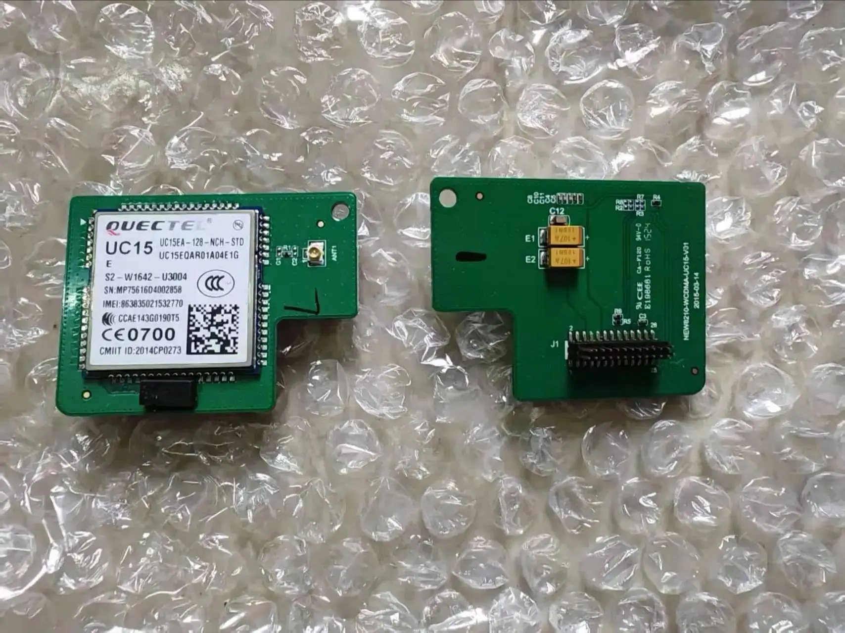 For NEW8210 3G WCDMA Communication Module UC15 Handheld POS  Terminal Payment Device Spare Parts  from used POS Machine