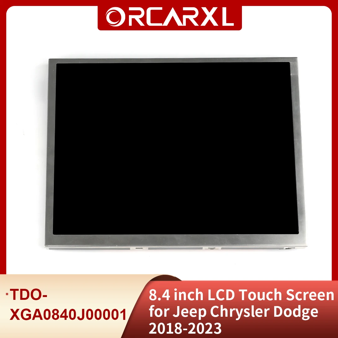 

8.4 inch Uconnect LCD Touch Screen TDO-XGA0840J00001-V5 for Jeep Grand Cherokee 2018-23 Ram Dodge Chrysler 300 Radio Display