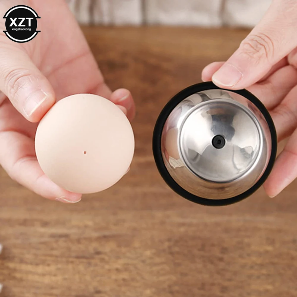 Boiled Egg Piercer Egg Prickers Separator Endurance Bakery Egg Puncher Home Kitchen Egg Separator Stainless Steel Piercing Tools