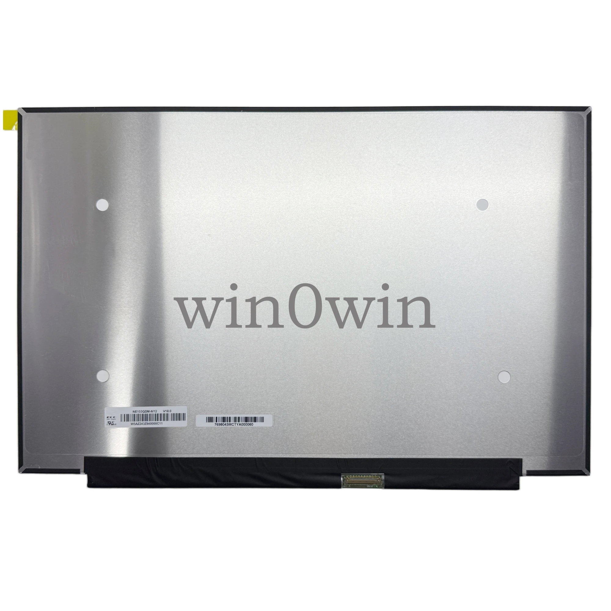 NE153QDM-NY2 V18.0 16.0 Inch 16:10 2.5K 2560X1600 120HZ 40PINS 100%SRGB Matrix LCD Screen
