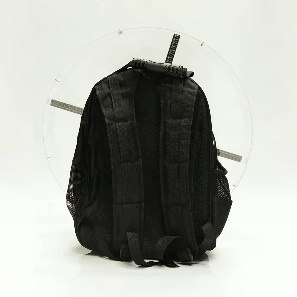 Eye-Catching Holographic Advertising Machine Screen  Small 3D Led Fan Backpack Sale Display factory