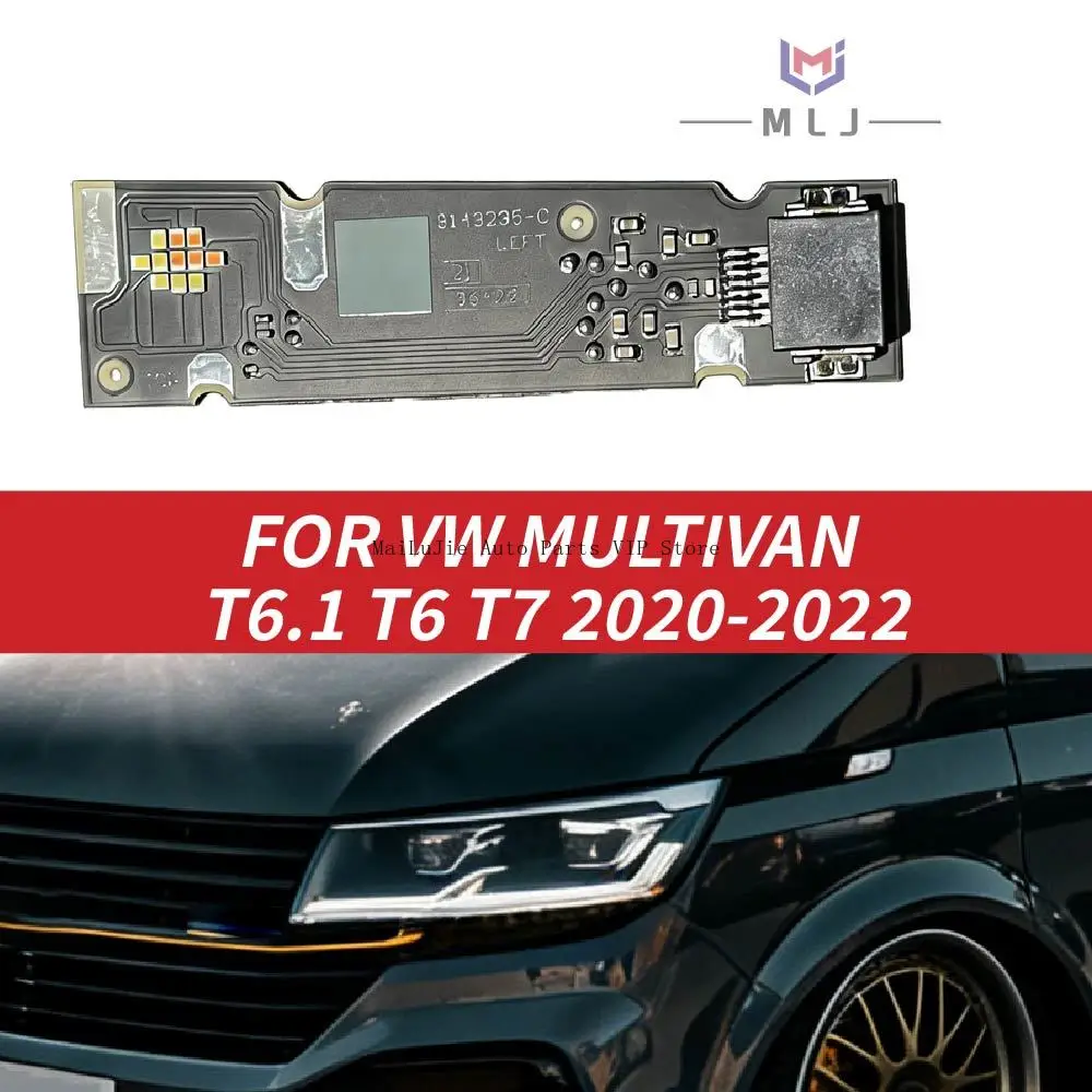 

Новинка 2020-2022: Светодиодная панель для VW MULTIVAN T6.1 T6 T7, аксессуары для автомобиля, светодиодные фары, белые ангельские глазки, модуль DRL.