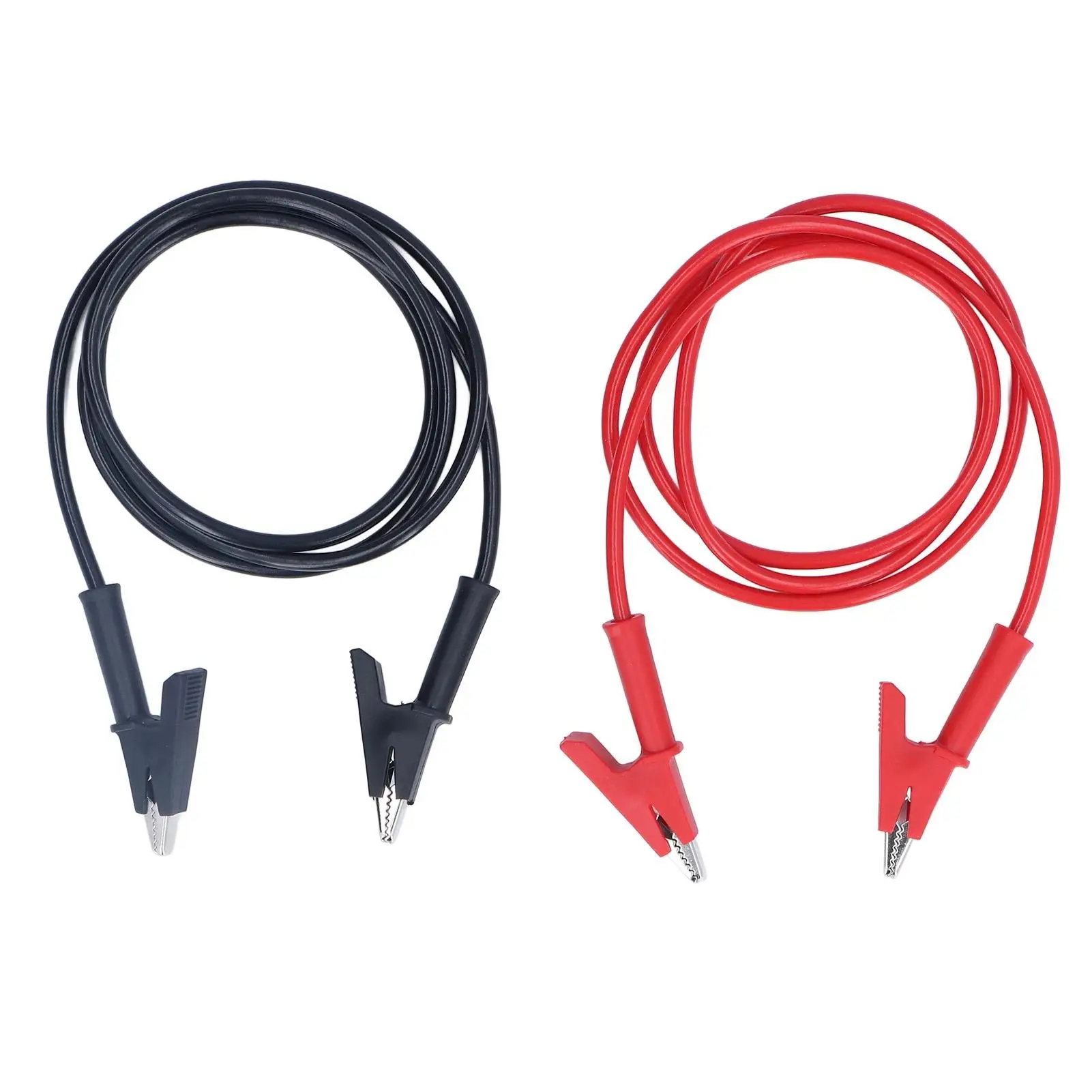 

1Set Dual Ended Clip Test Leads for electrical Projects