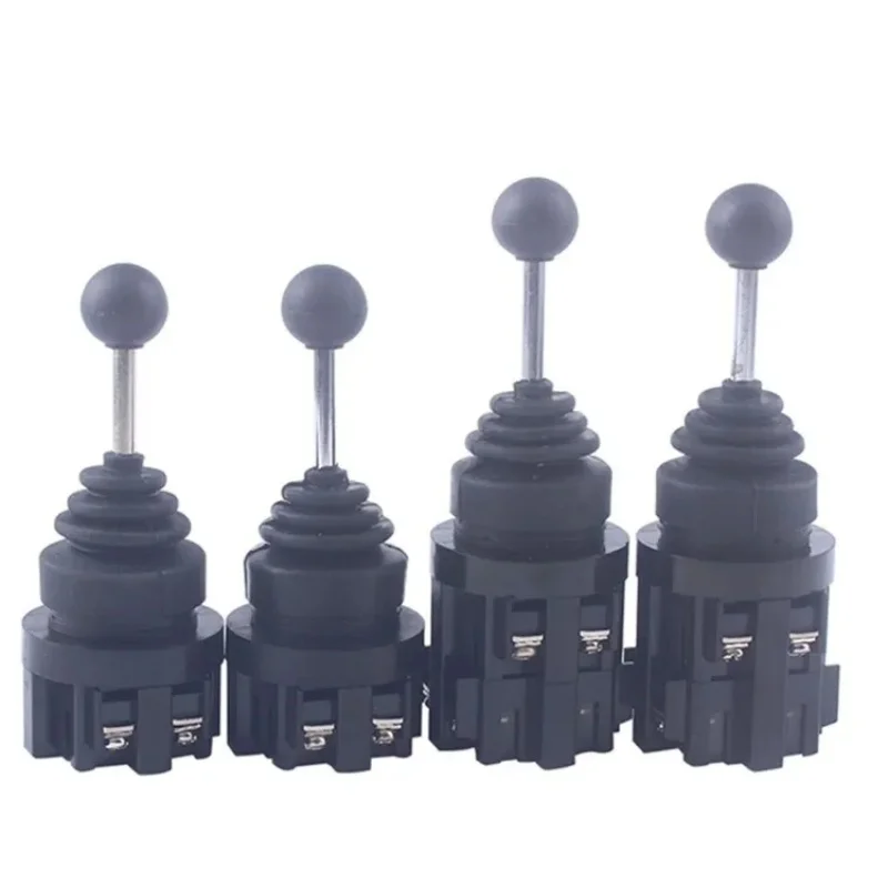 

30mm Joystick Switch 2/4 Directions Momentary/self-locking Monolever Joystick Switch Black HKB-402 HKB-4022 HKB-201 HKB-2011