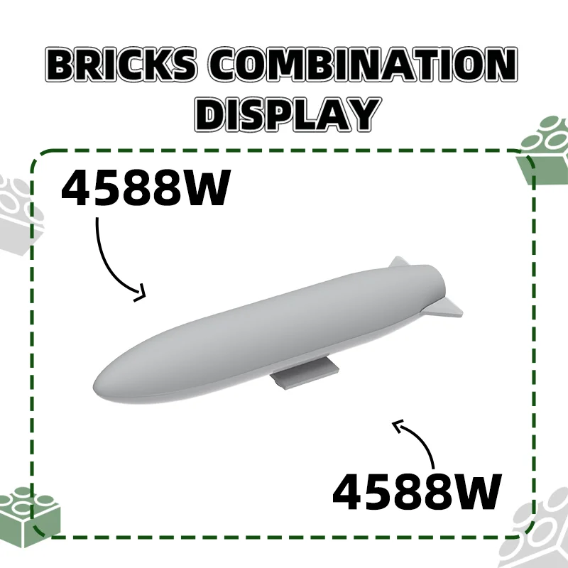Wange 25Pcs/lot 4588W Fuel Tank Building Blocks Moc Accessories Compatible with Bricks DIY Children Toys Assembly Parts Gift