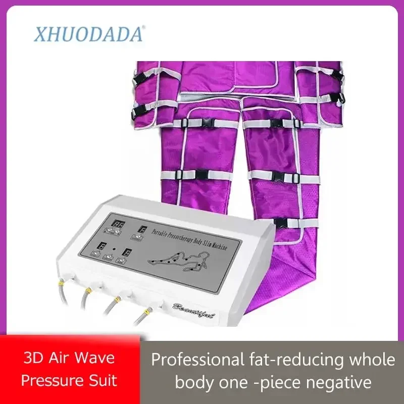 Free Shipping Weight Loss Heating Pressotherapy Sauna Suit Lymphatic Drainage Air Pressure Massage for Body Relax Face Steamer