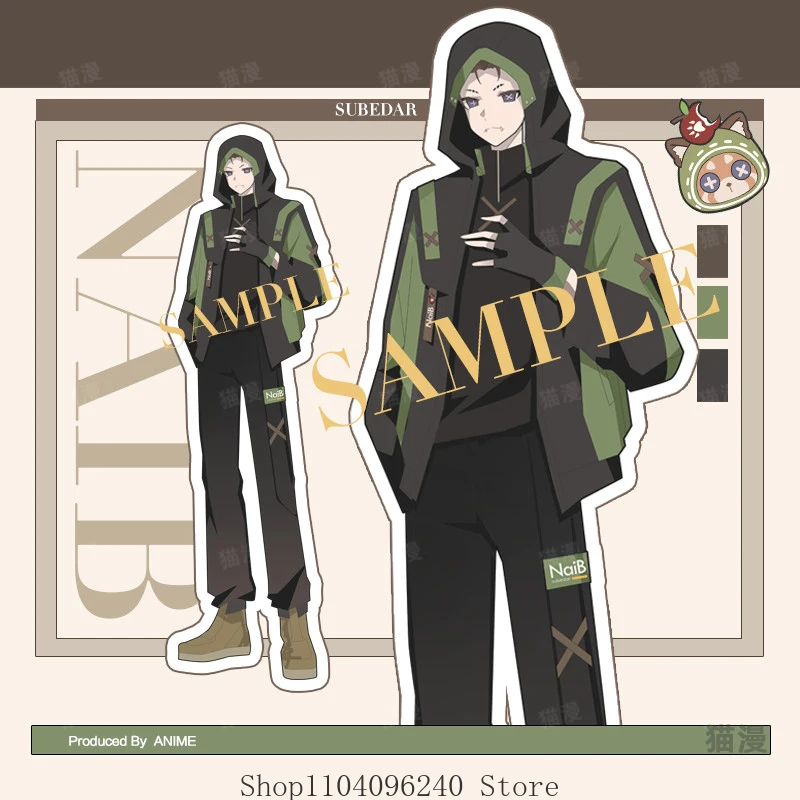 

Identity V Naib Subedar Game Аниме Куртка с длинными рукавами Пальто унисекс Толстовка с капюшоном Топ Косплей Костюм Пальто Свитер Брюки