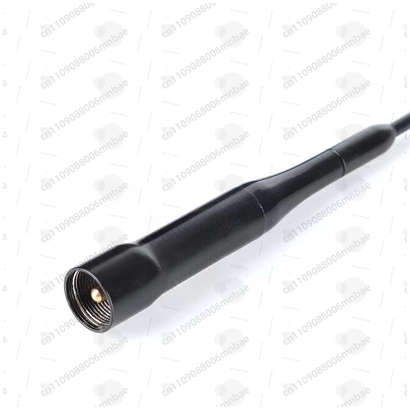 Antenna AZ504FX UV dual-segment car radio antenna, black, soft short antenna 39cm