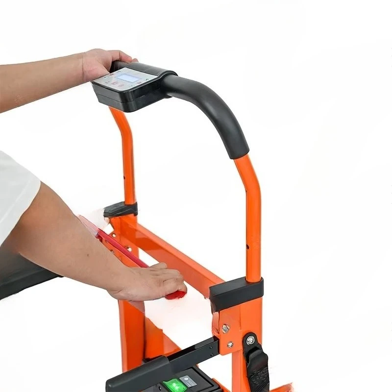 2025 New foldable electric stair-climbing trolley for easy cargo transportation