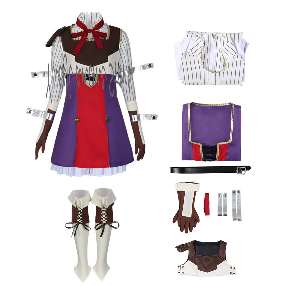 

Customized -Women's Raphtalia Cosplay Costume Full Set Halloween Carnival Party Outfit