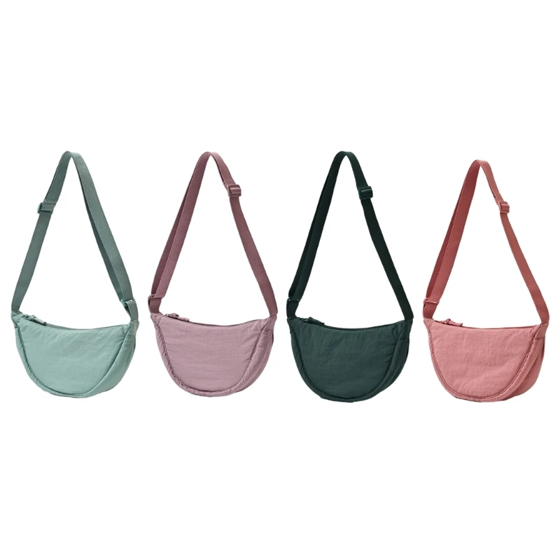 Casual Nylon Hobos Crossbody Bag for Women Girls Tote Chest Boho Beach Bags