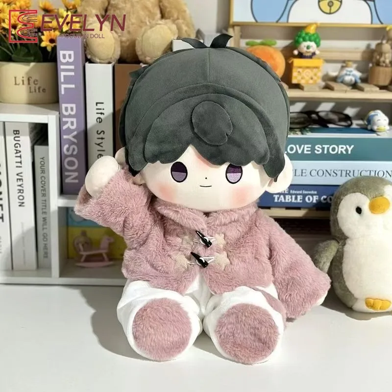 Evelyn 40 cm coton poupée vêtements assis Posture coton poupée mignon combinaison 40 cm peluche poupée accessoires