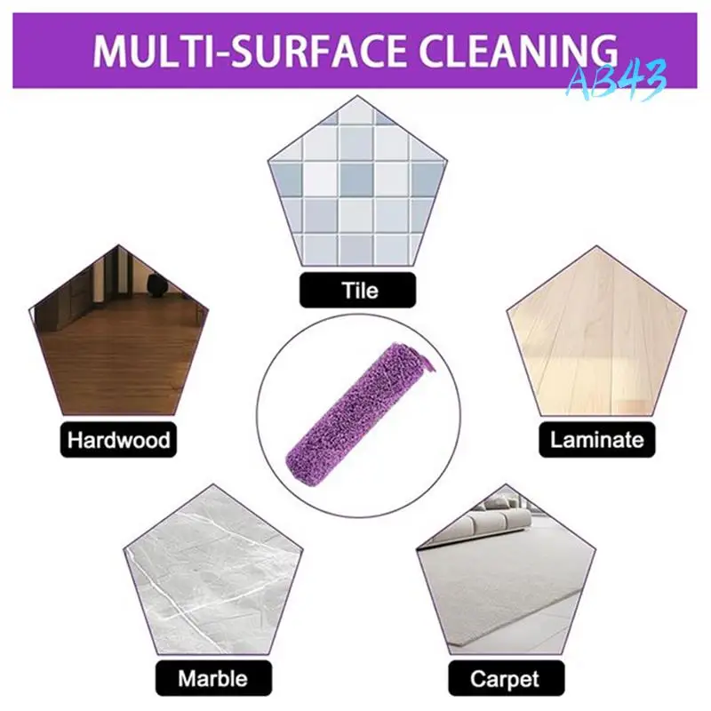 AB43-لسمك القرش SD200/SD201/SD201C/SD201Q/SD205 أجزاء المكنسة الفرشاة الرئيسية مع فرشاة التنظيف