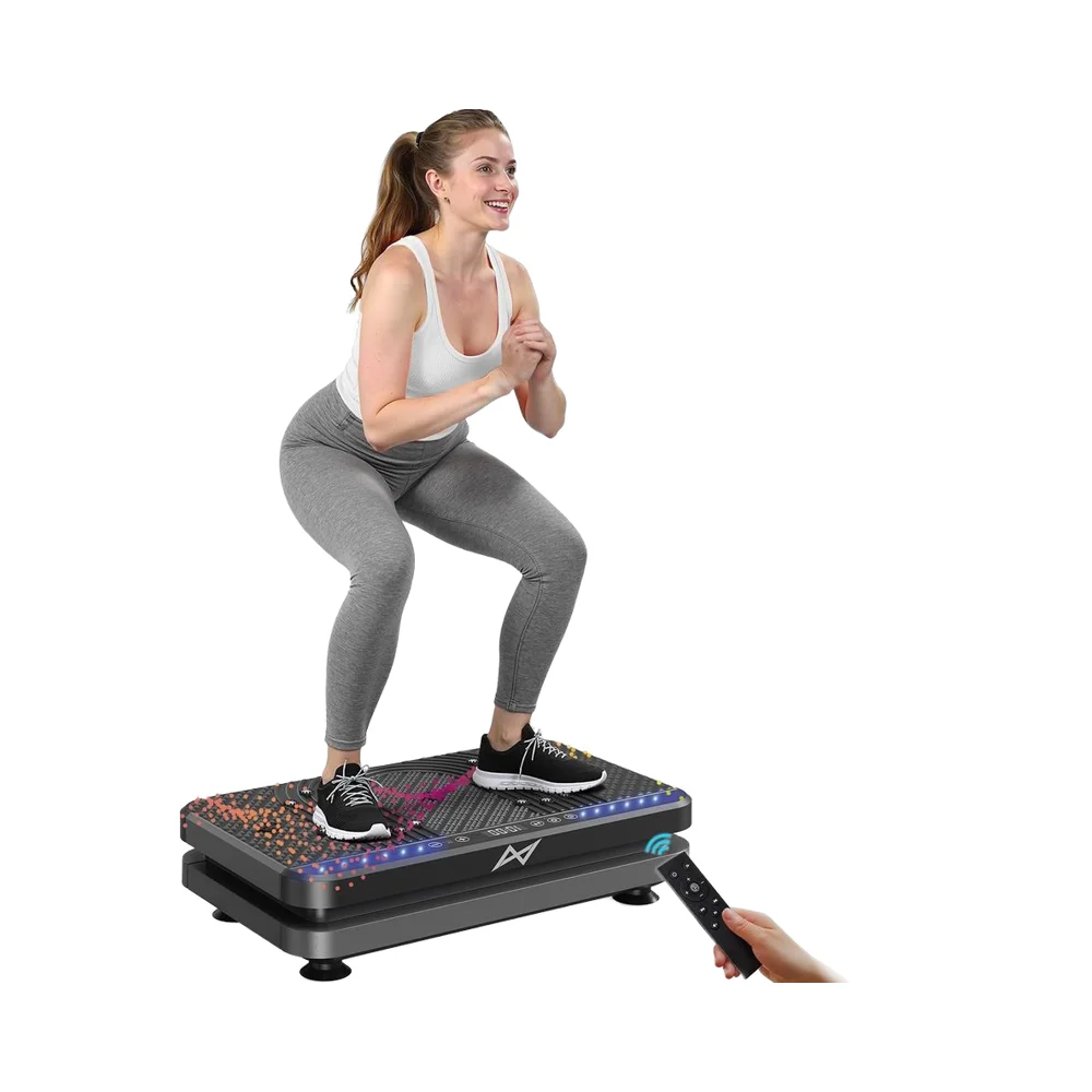 Agitador de cuerpo completo, máquina de ejercicio físico, drenaje linfático, soporte vibratorio, tabla para agitar para deporte, gimnasio, pérdida de peso