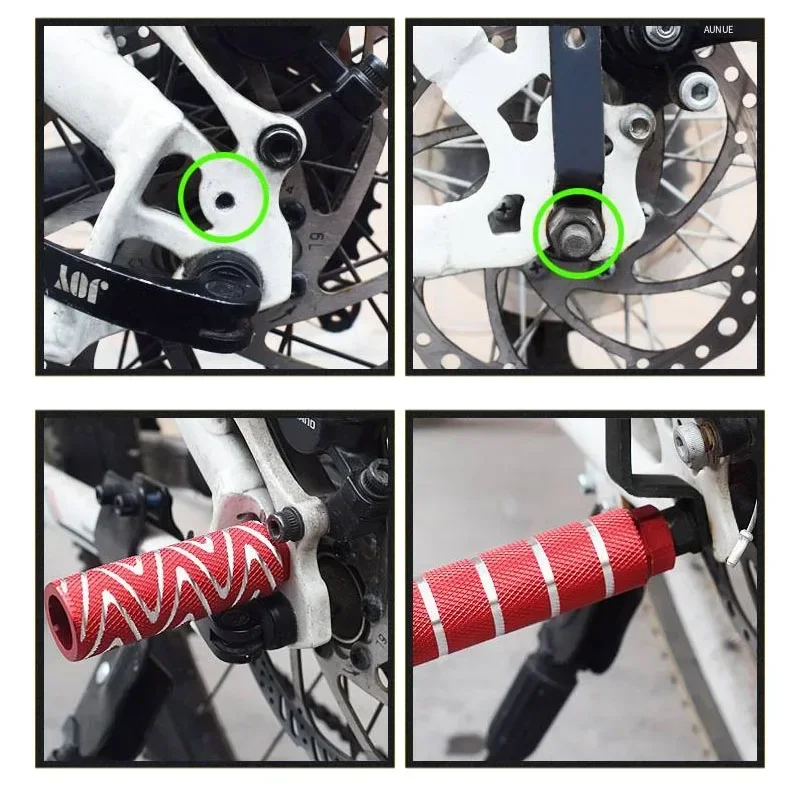 

Новая 1 пара универсальных задних подножек для велосипеда Mtb, велосипедная подставка для ног Srander, задняя подставка для ног, педали, подставка для ног из алюминиевого сплава