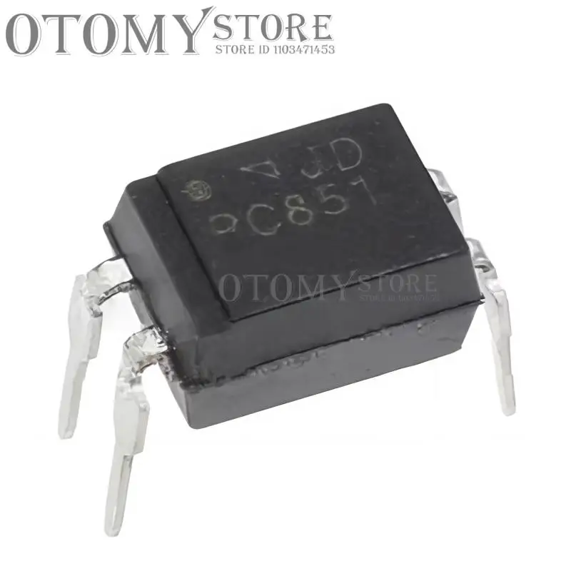 10PCS 100% NEW PC851 EL851 PC853 DIP-4 High Voltage Optocoupler Chipset