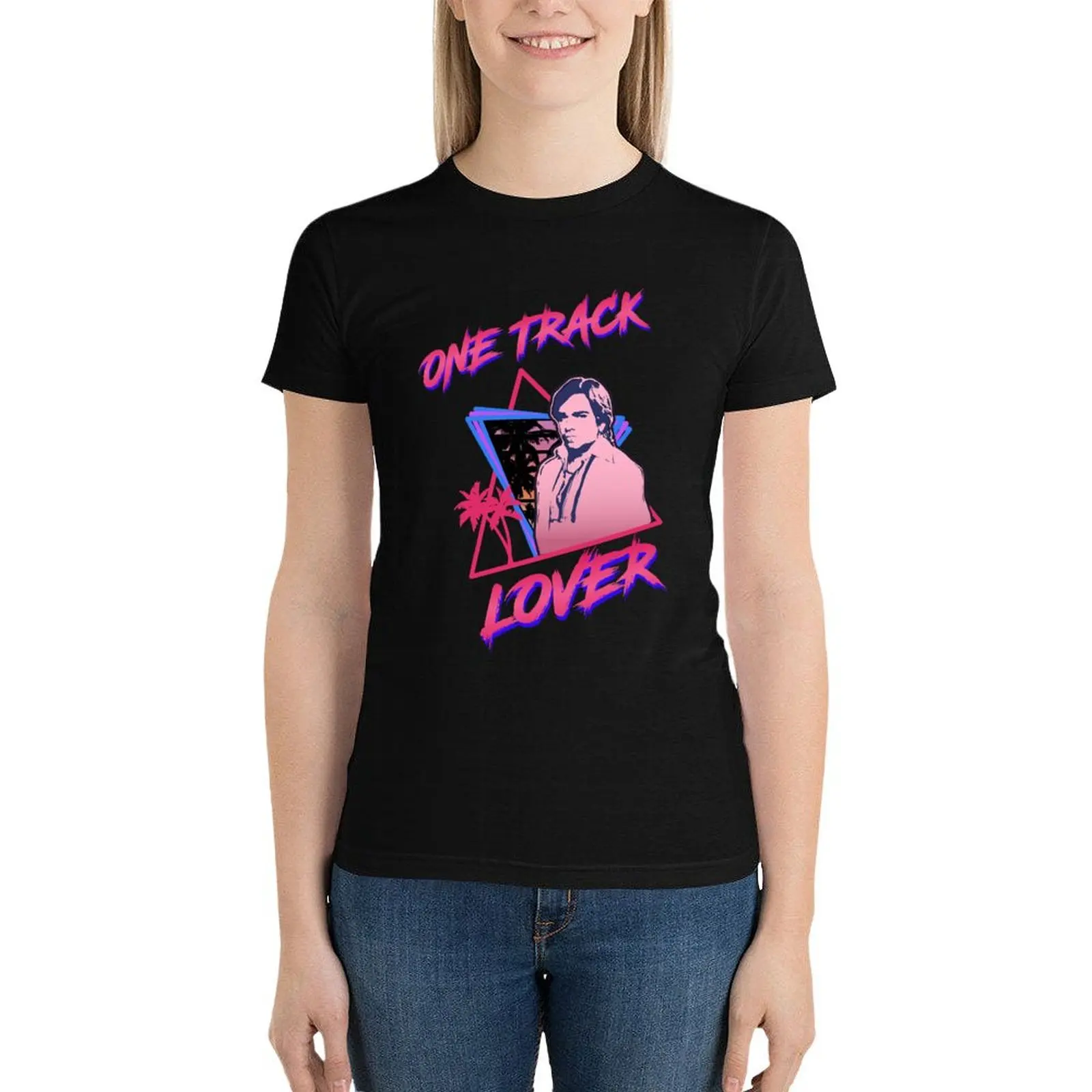 Gifts Idea One Track Lover Art T-Shirt anime clothes Aesthetic clothing plus size tops white t-shirts for Women