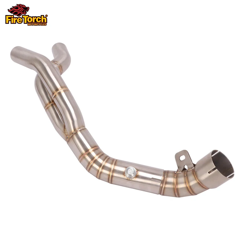 Slip For Yamaha YZF R1 2007 2008 Motorcycle Exhaust Escape Moto Modify Middle Tube Middle Link Pipe Connect Original Muffler