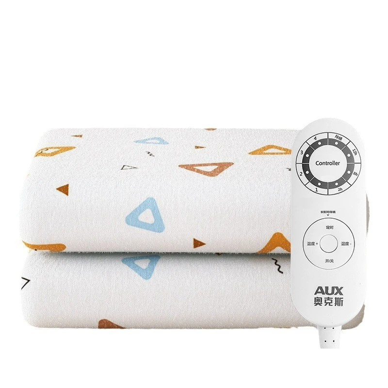 

Electric Heated Blanket Dual Control Adjustable Temperature Waterproof Leak Proof Single Double Queen King Bed Dorm Home