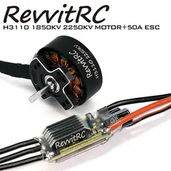 RevvitRC Am32 Program Firmware Crawler 50A RC Car Esc Power System H3110 2250KV Brushless Motor for 1/10 TRX4 SCX10 Crawler Car