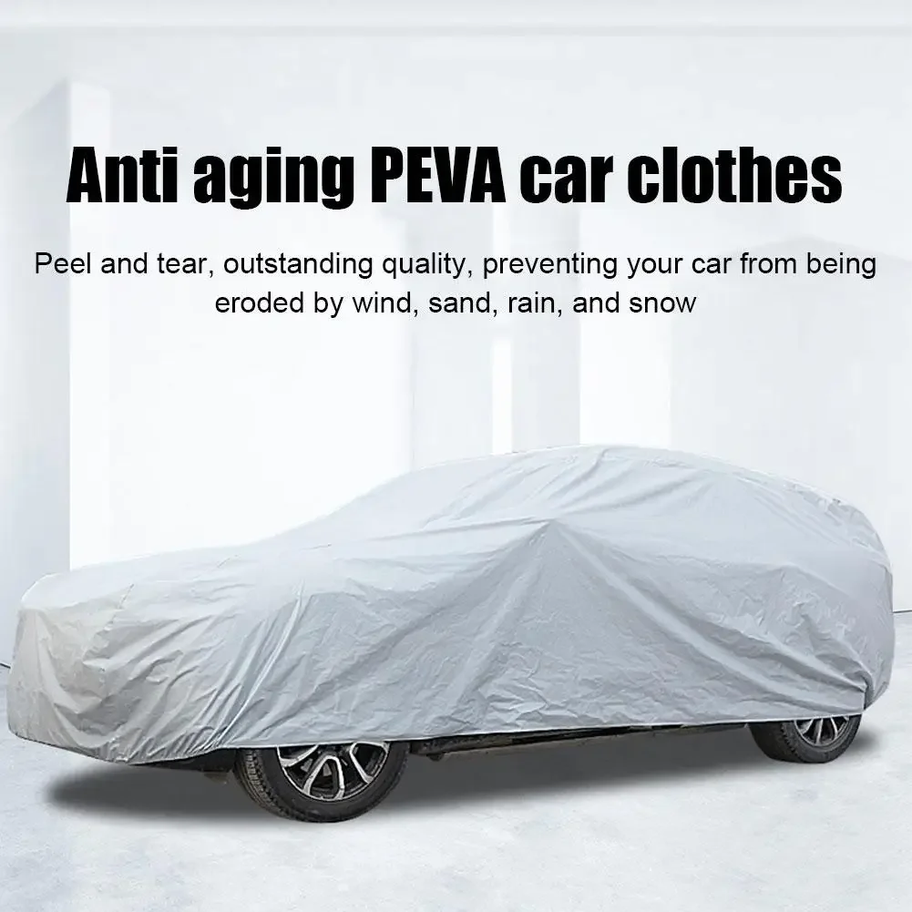 General Car Cover UV Protection Sunshade PEVA Waterproof Dust Scratch-proof Car Clothing Car Portable Car Protection