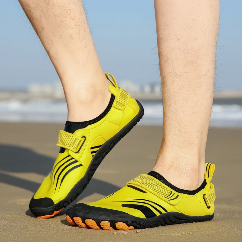 Sapatos de água antiderrapantes para homens e mulheres, solas de borracha, secagem rápida, ao ar livre, praia, natação, escalada, fitness, ciclismo, praia