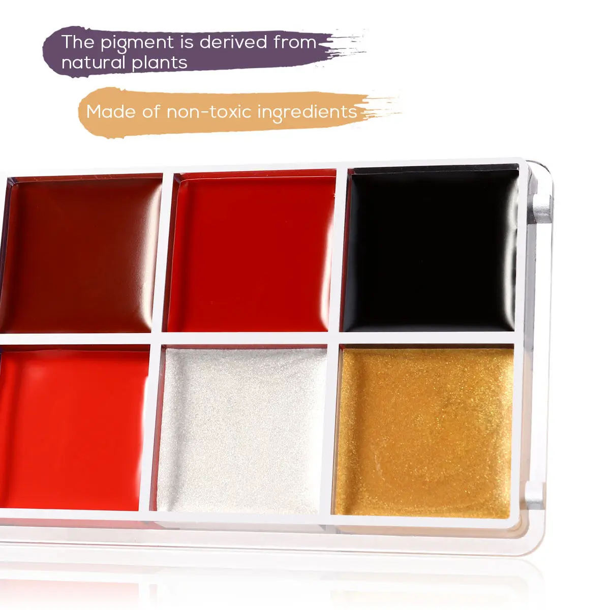 12 Colors Face Body Oil Painting Professional Makeup Artist Face Paint Kit Halloween Party Fancy Dress Painting Art Make Up