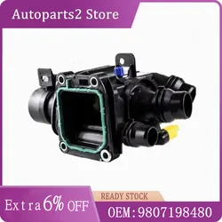 9807198480 9807119880 Brand New Coolant Thermostat Housing for Peugeot 208 308 Ctiroen C3 Picasso C4 DS3 1.2