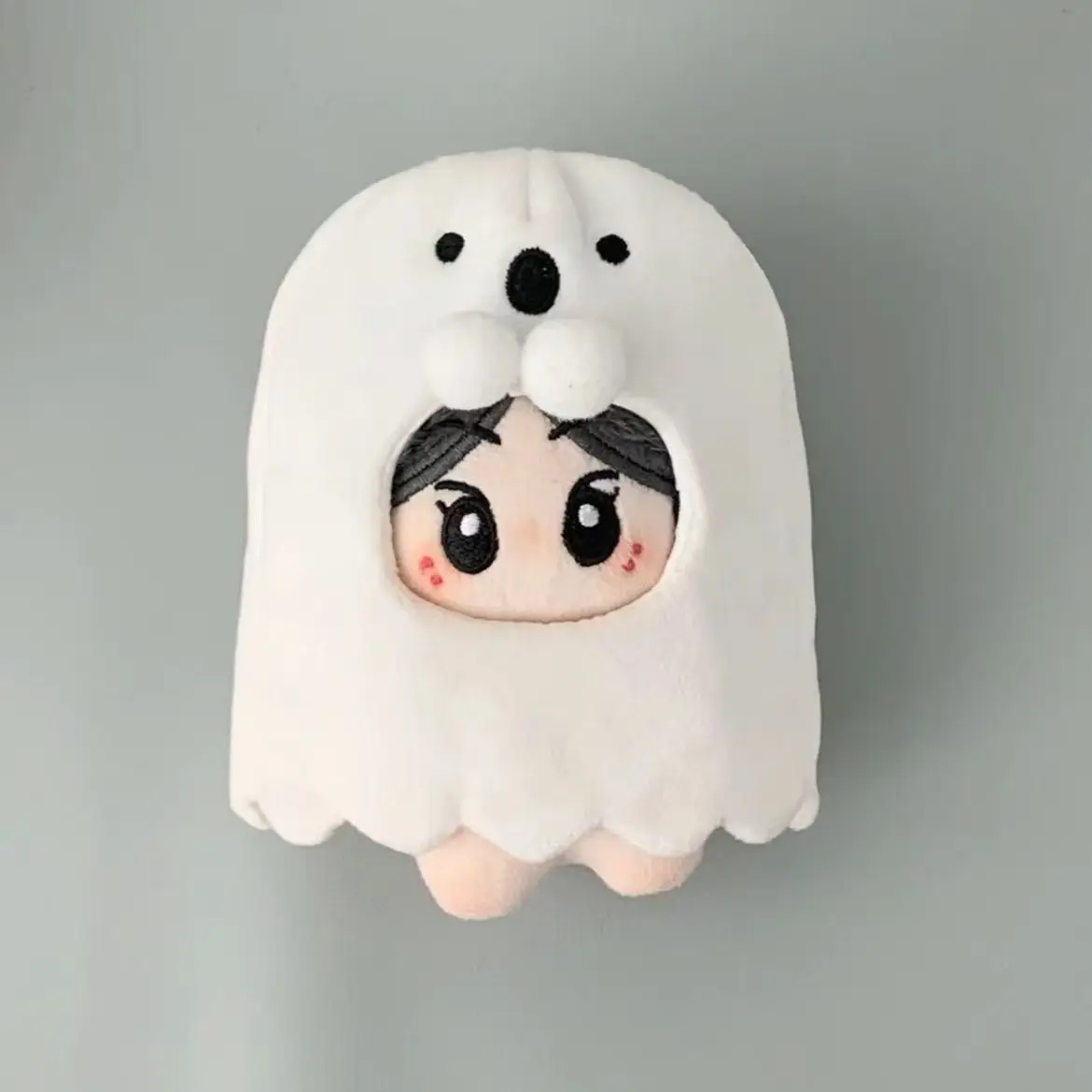 2025 Hot Selling Ghost Cotton Doll 10cm Headset Doll Decorative Clothing Headset Cute Fashion Versatile Decorative Clothing