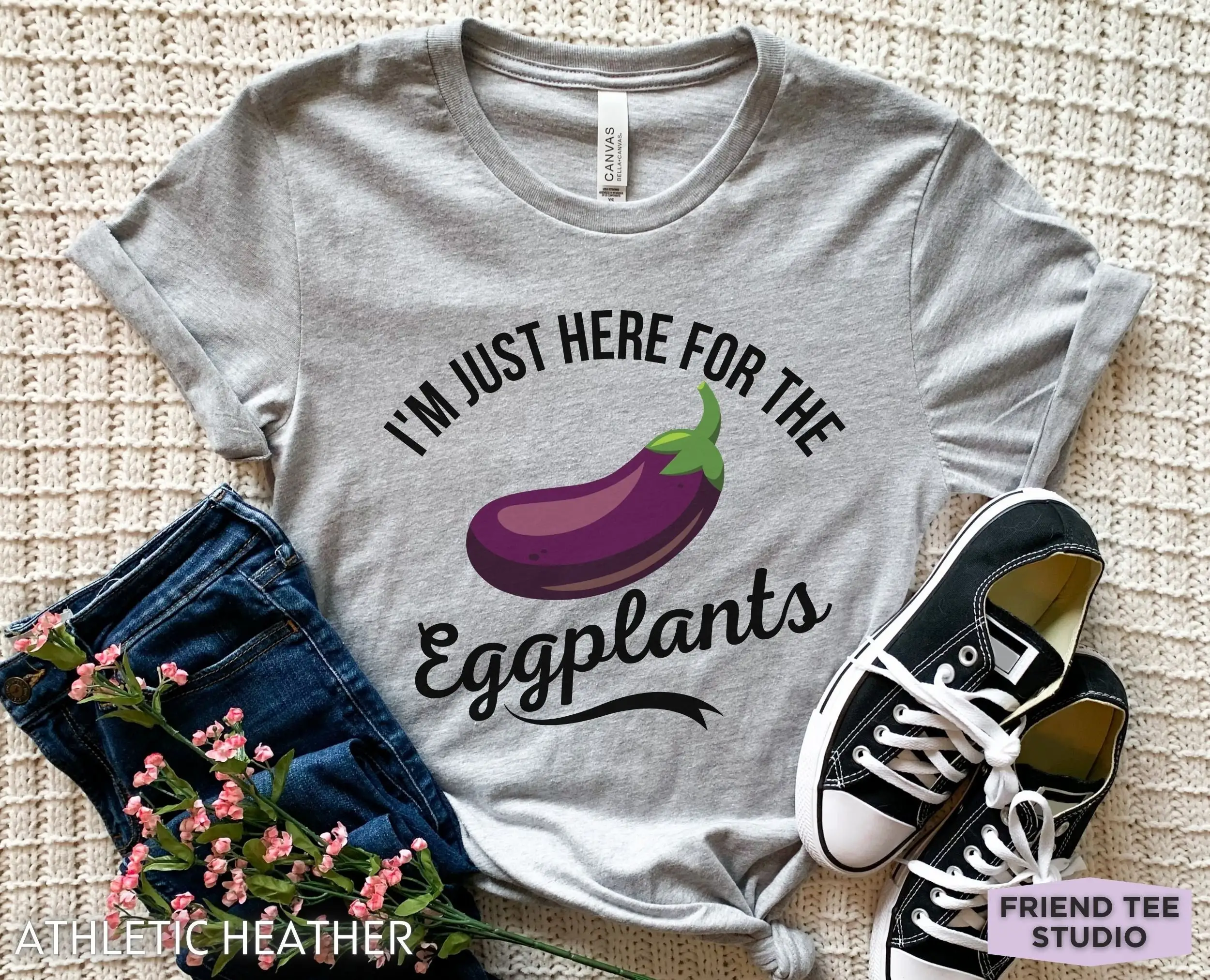 Футболка Eggplan Funny s Mens Farmer Aubergine Vegetable