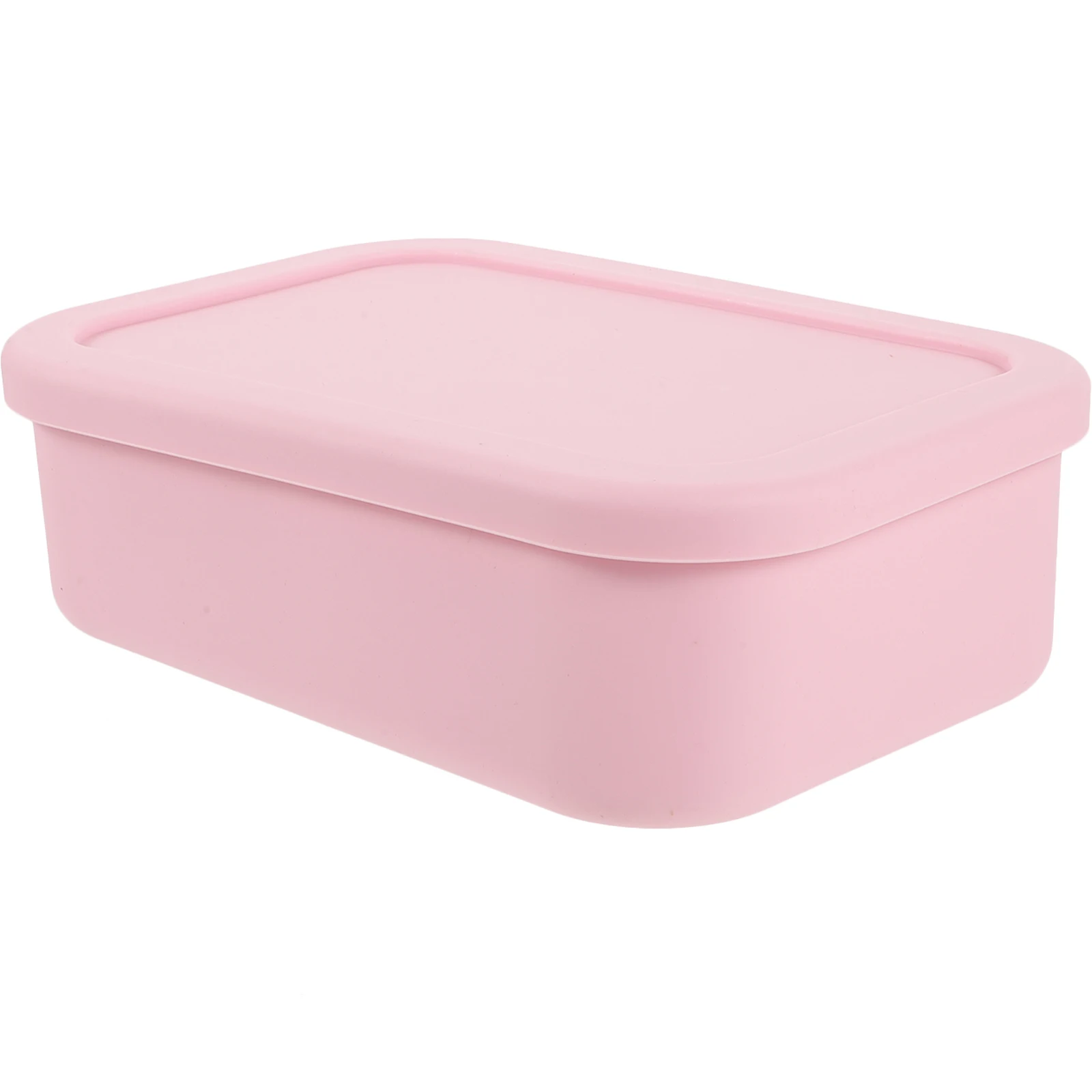 Reusable Silicone Food Container Bento Lunch Box Microwaveable Portable Storage Box For Kids School Office Camping Gift