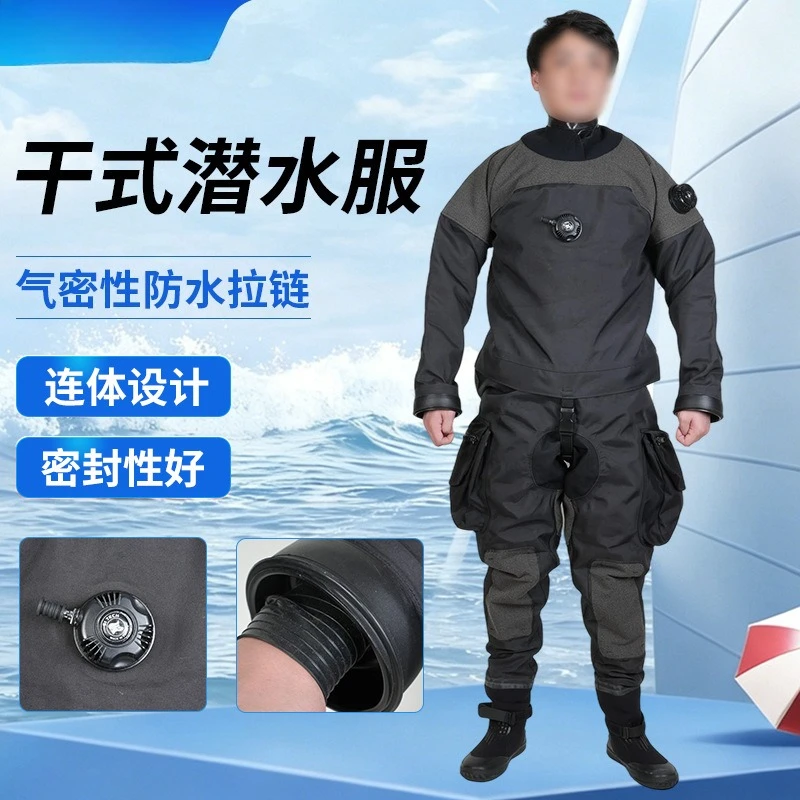 Factory supply dry wetsuits water rescue suits adult underwater wetsuits waterproof and warm diving equipment