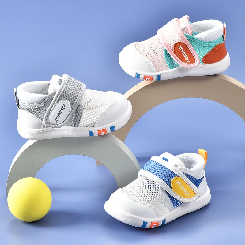 Sandali per bambini scarpe da bambino estive da uomo 0 1-2 anni scarpe da bambina con fondo morbido antiscivolo