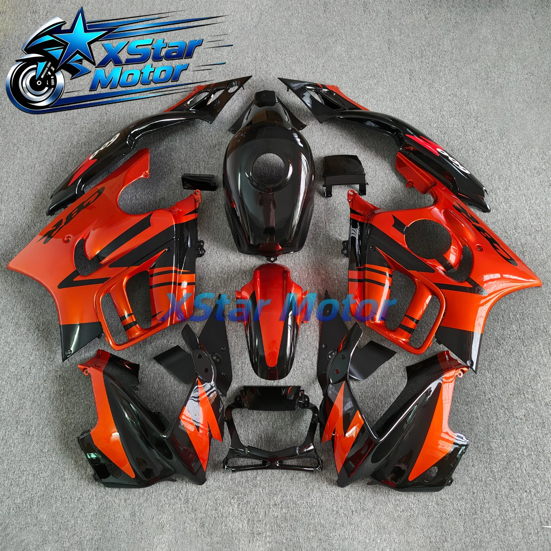 Motorcycle Fairing Kit ABS Plastic Body Injection Fairings Bodywork Kit Bright Red For HONDA CBR600 CBR 600 F3 1995 1996