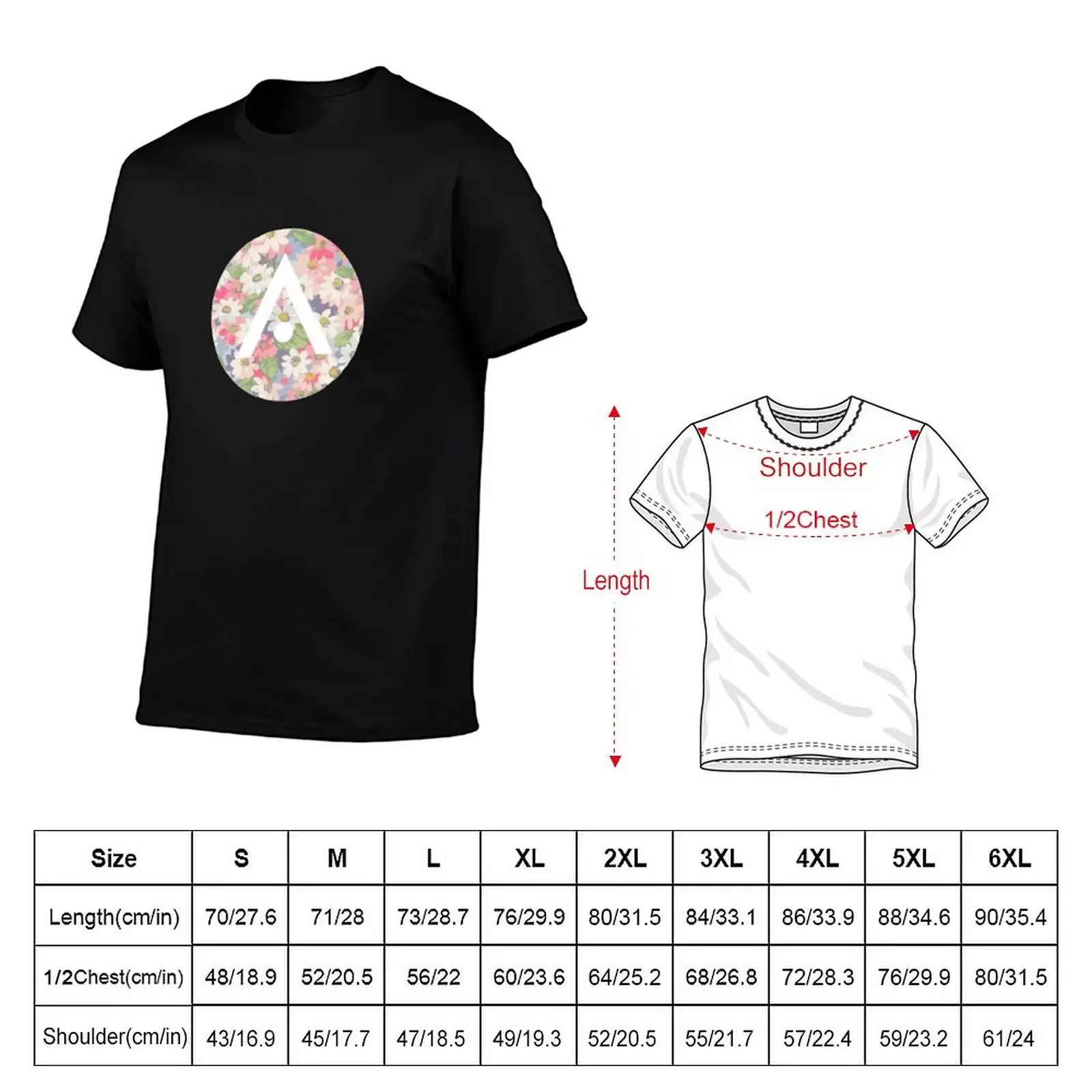 Summer Flowers Aveda Logo T-Shirt heavyweights oversized t shirt anime t shirts mens designer clothes