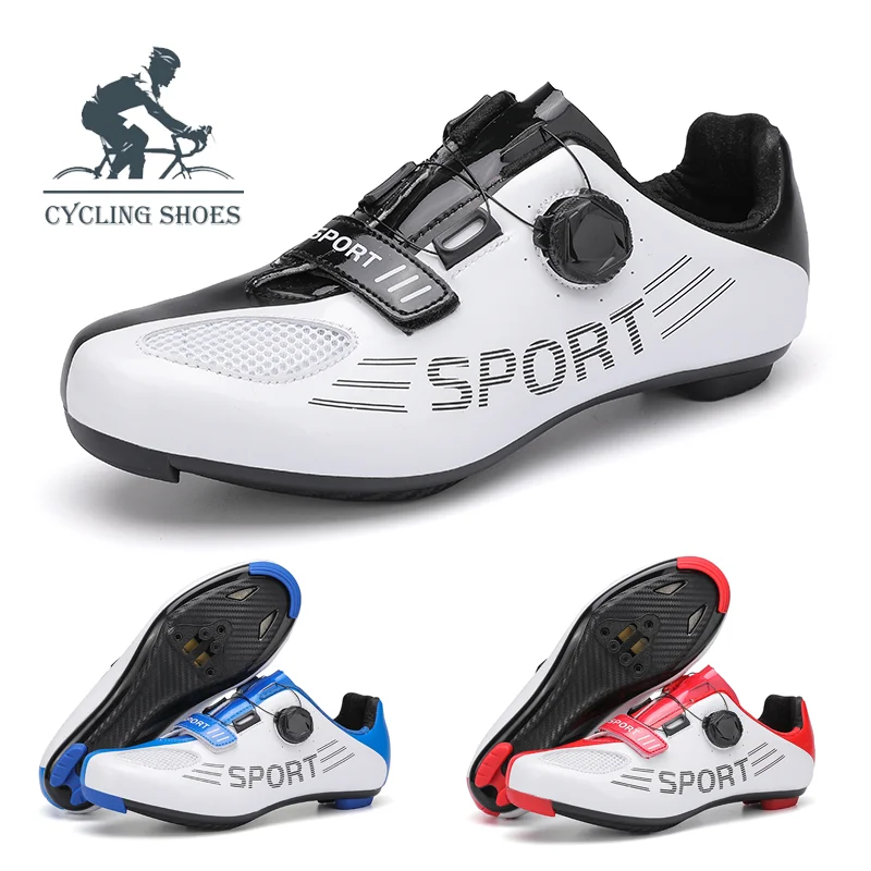 

2023 new road bike shoes lovers outdoor cycling shoes breathable waterproof wear-resistant sports shoes