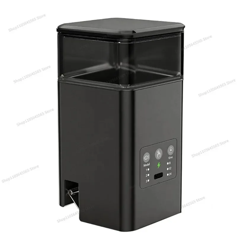 For Fish Tank Intelligent Feeder, Small Intelligent Automatic Feeder, Timed and Quantitative Feeding for Goldfish and Koi