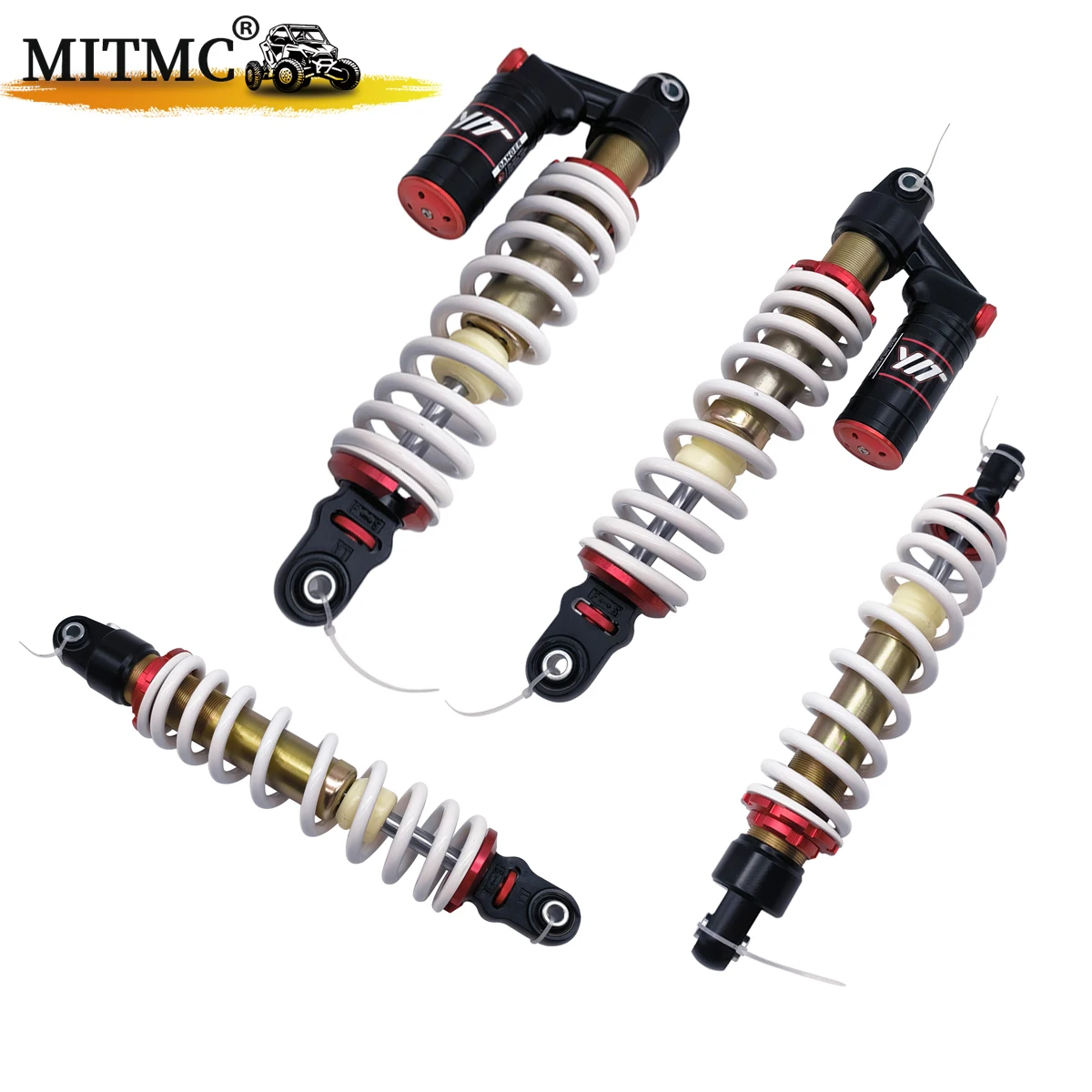 4PC Original Front Rear Shock Absorber WITH AIR BAG FIT FOR CF cf800-2(x8)part ATV UTV QUAD 7020-051600-30000/7020-061600-30000