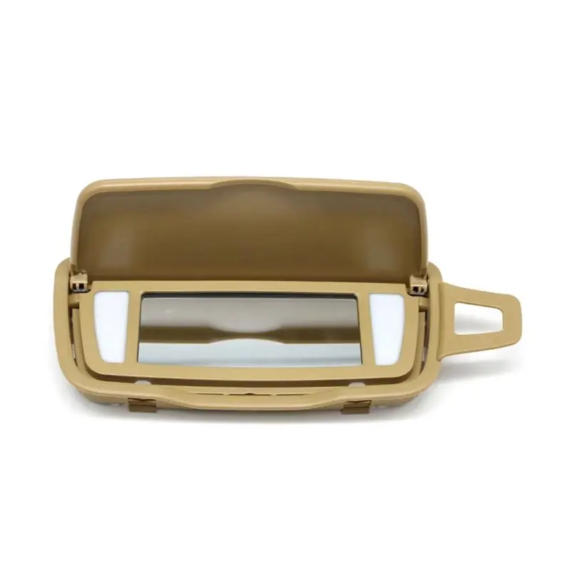 

A02Q-Car Sun Visor Makeup Vanity Cover With Built-In Light For Boxster Cayman 981 982 Carrera 911 Traga Turbo GT3 991 99