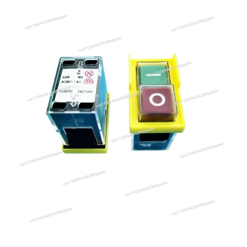 Power Tool Switch, Magnetic Switch KJD6 5E4 AC250V 6 (4) A Electromagnetic Switch