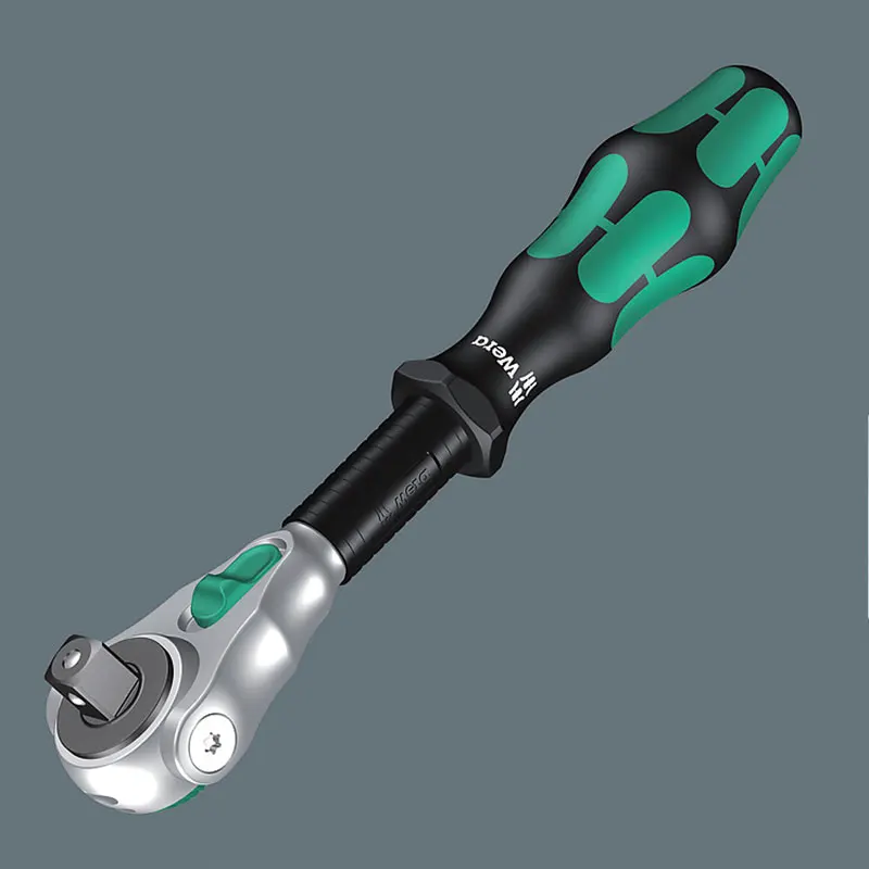 WERA Tools 05003500001 8000 A Zyklop Speed Ratchet 72 Teeth High-forces Ratchet Screwdriver with 1/4\