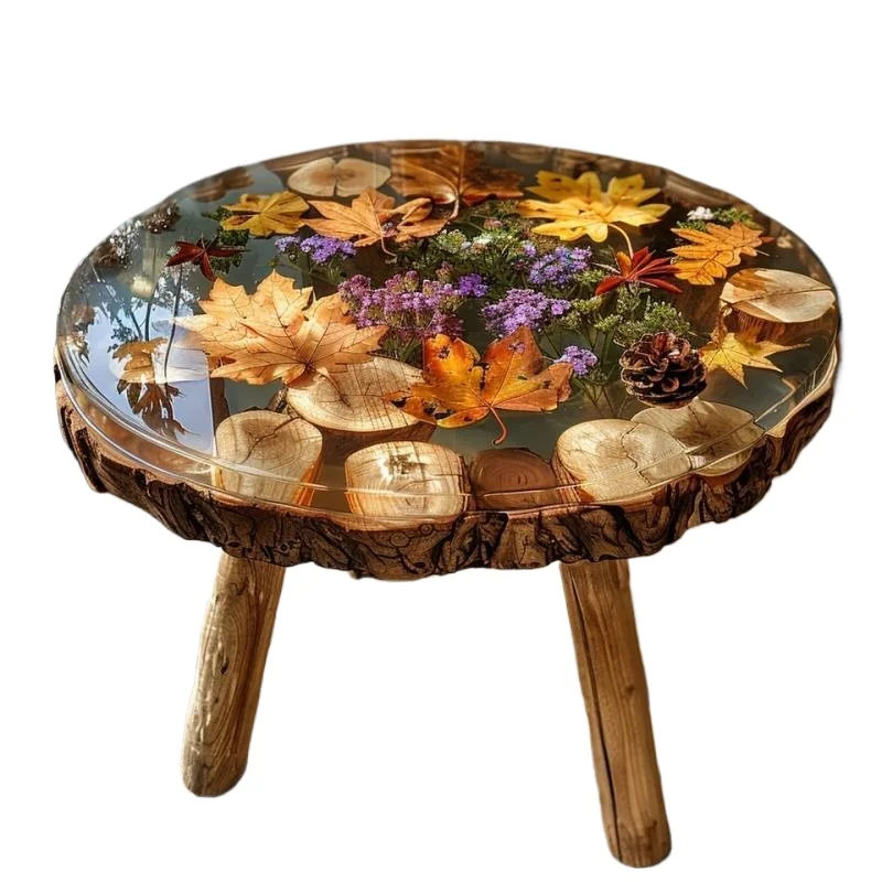 

Resin river table coffee table