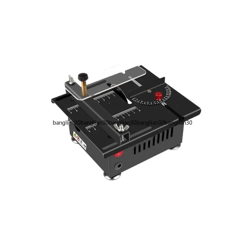 Miniature Desktop Small Table Saw DIY Woodworking Acrylic Pvc Chainsaw Precision Model Saw Multifunctional Small Cutting Machine