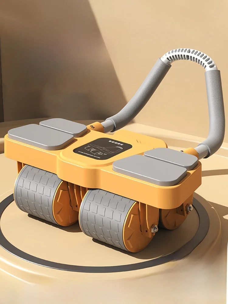 2025-new-four-wheel-abdominal-wheel-fitness-equipment-women's-core-strength-training-home-gym-equipment-abdominal-muscles