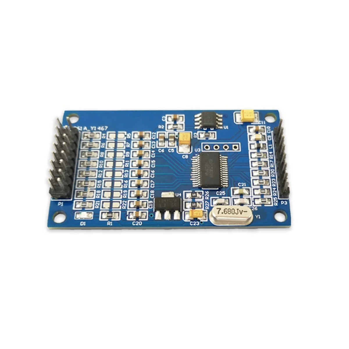 ADS1256 24-Bit 8-Channel Adc Ad Module High-Precision Adc Multifunction Acquisition Data Acquisition Card Module-Elect