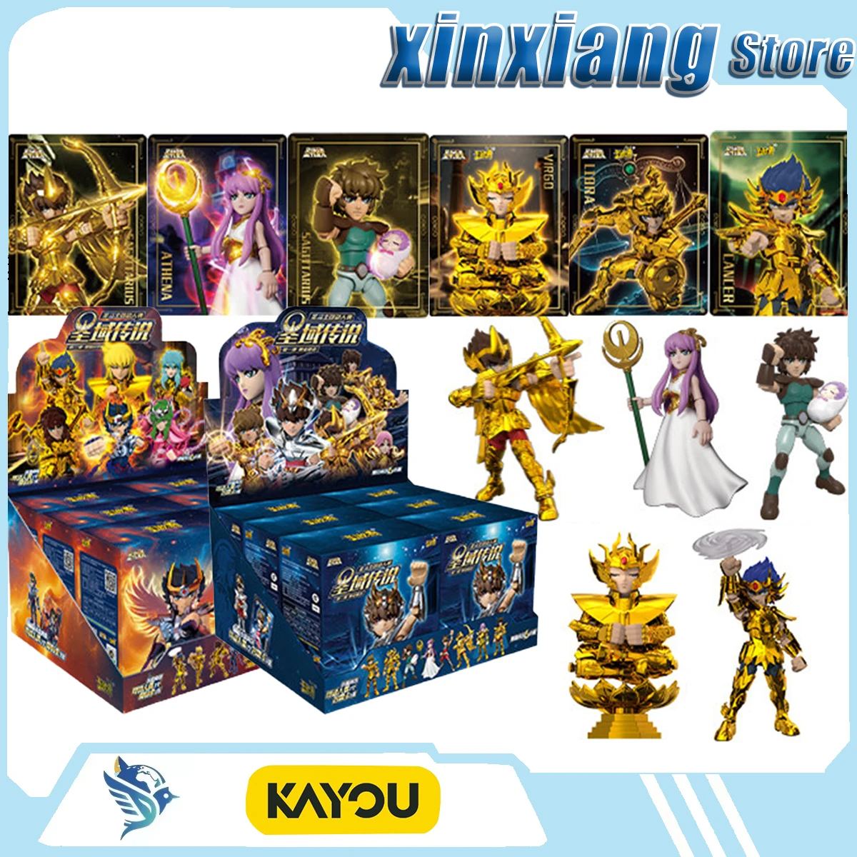 KAYOU Saint Seiya Legend of the Sanctuary Vol.2 Articulated Assembled Action Figure Official Authentic Building Block Anime Gift