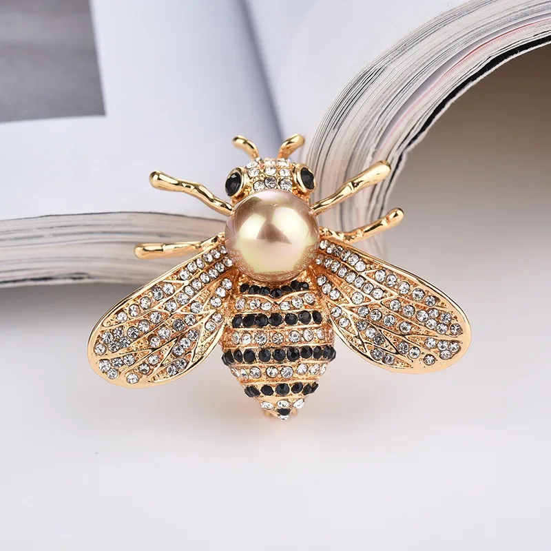 Brooch Senior Sense of High-end Creative High-end Animal Bee Clothing Women Selling All Corsage Pin Accessories Wholesale