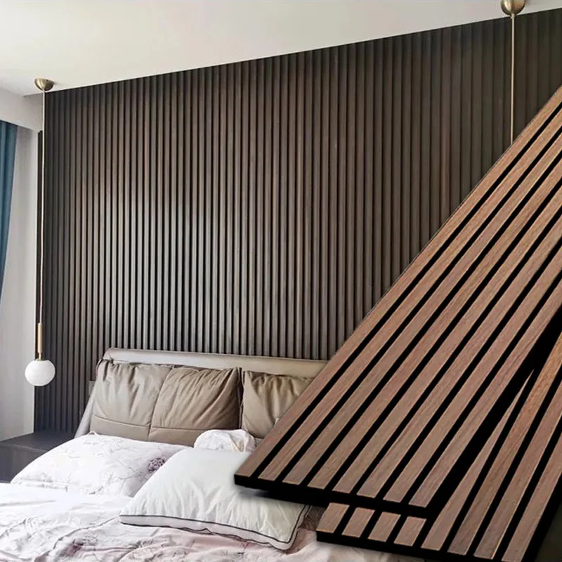 

Acoustic Wall Panel Home Decoration Soundproofing Material Sound-absorbing Custom Geometric Color Polyester Pet Accustic Pane